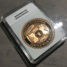 WASHINGTON STATE HIGHWAY PATROL Challenge Coin 40mm w/Case P90