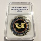 JAG US Army Judge Advocate General Corp Challenge Coin w/case A15