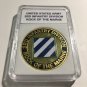 3RD Infantry Division US Army Challenge Coin "Rock of the Marne" USA A45