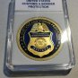 United States DOHS "Customs & Border Protection" Challenge Coin 40mm w/case G25