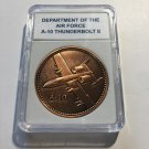 A-10 "WARTHOG" THUNDERBOLT II Challenge Coin United States AIR FORCE USAF AF-33