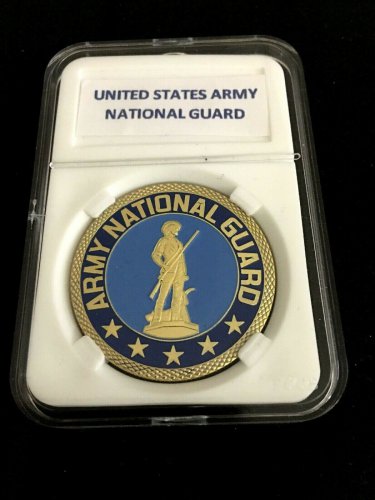 NATIONAL GUARD US Army *Always There Always Ready Challenge Coin A19