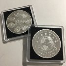 SEVEN WONDERS OF THE WORLD Challenge Coin w/case 40mm SP50