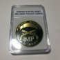 US ARMY MP Challenge Coin Of the Troops-For the Troops" With Labeled Case!