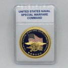 UNITED STATES NAVAL SPECIAL WARFARE COMMAND NAVY SEAL TRIDENT CHALLENGE COIN N-9