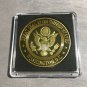 NEW MEXICO (NM) State Seal Challenge Coin Colorized USA w/Case #365