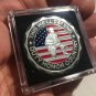 US Army Veteran Challenge Coin Silver Plated "This We'll Defend" with Case A-50