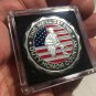 US Army Veteran Challenge Coin Silver Plated "This We'll Defend" with Case A-50