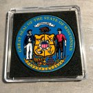 WISCONSIN State Seal Colorized Collectible Challenge Coin #349