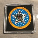 OKLAHOMA State Seal Colorized Collectible Challenge Coin w/Case #360