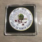 NORTH DAKOTA State Seal Colorized Collectible Challenge Coin 368