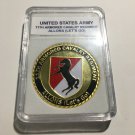 11th Armored Calvary Regiment Allons "Lets Go" Challenge Coin US Army USA A44