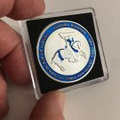 KNIGHT'S TEMPLAR Horseman Premium Color Challenge Coin 40mm with Case SP52