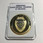 NEBRASKA STATE PATROL TROOPER Challenge Coin 40mm w/Case P79