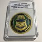 Border Patrol DOHS Gold Tone Challenge Coin G24