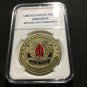 ARMY AIRBORNE SPECIAL OPERATIONS COMMAND Challenge Coin US Army w Case A9