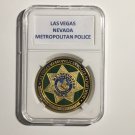 LAS VEGAS LVPD Nevada Metropolitan Police (LVMPD) St. Michael Challenge Coin P18