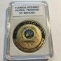 FLORIDA HIGHWAY PATROL Tropper Challenge Coin w CASE! P55