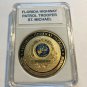 FLORIDA HIGHWAY PATROL Tropper Challenge Coin w CASE! P55