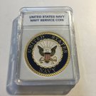 US NAVY SERVICE Challenge Coin USN Gift for Service N-57 with Case