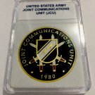 Special Ops JCU Joint Communications Unit Challenge Coin US Army w Case IN STOCK