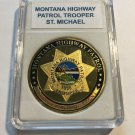 MONTANA HIGHWAY PATROL - Trooper - Challenge Coin w CASE! P56