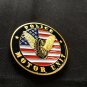 POLICE MOTOR UNIT GOLD PLATED PREMIUM Challenge Coin 40mm w/case P34