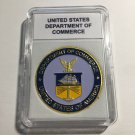 United States Department of Commerce Challenge Coin 40mm with CASE G56