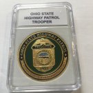 OHIO STATE HIGHWAY PATROL TROOPER  St. Michael Challenge Coin 40mm with Case P82