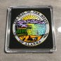 ALASKA State Seal Challenge Coin Colorized USA w/Case #348