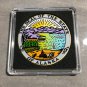 ALASKA State Seal Challenge Coin Colorized USA w/Case #348