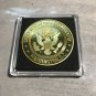 ALASKA State Seal Challenge Coin Colorized USA w/Case #348