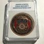 DOHS Security Investigations Special Agent Badge Challenge Coin G-38 Copper Ver.