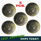5X AFSOC USAF Special Tactics Combat Control Bronze Tone Challenge Coin Lot of 5
