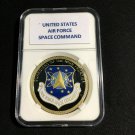 SPACE COMMAND Challenge Coin United States AIR FORCE USAF 40mm AF2