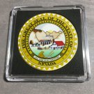 NEVADA State Seal Colorized Collectible Challenge Coin #372