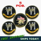 5X Seal Team 6 CHALLENGE COIN US NAVY NAVAL SPECIAL WARFARE DEVELOPMENT GROUP