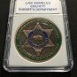 LOS ANGELES COUNTY SHERIFF'S DEPARTMENT COPPER SE Challenge Coin 40mm P48