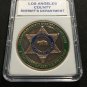 LOS ANGELES COUNTY SHERIFF'S DEPARTMENT COPPER SE Challenge Coin 40mm P48