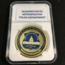 Washington D.C. Metropolitan POLICE DEPARTMENT GOLD FINISH Challenge Coin P42