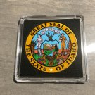 IDAHO State Seal Challenge Coin Colorized USA w/Case #385