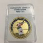 US MILITARY Korean War Veterans "Honor Our Real Heroes" Challenge Coin w Case
