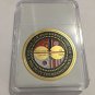 US MILITARY Korean War Veterans "Honor Our Real Heroes" Challenge Coin w Case