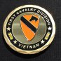 Vietnam Sky Troopers First Cavalry Division-First Team Challenge Coin w Case A42