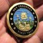 Vietnam Sky Troopers First Cavalry Division-First Team Challenge Coin w Case A42