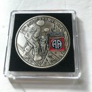 82ND AIRBORNE US Army Challenge Coin US Army with CASE! A49