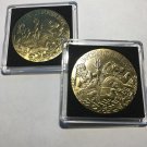 2X NEW U.S. Navy Trusty Shellback Challenge Coin with Cases N58