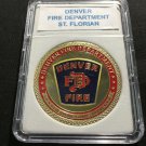 DENVER COLORADO Fire Department "Everyone Comes Home" Challenge Coin 40mm F6