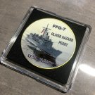 USS OLIVER PERRY FFG-7 Guided Missile Frigate Challenge Coin USN-US NAVY 40mm