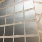 100 Square 1" SILVER SCRATCH OFF Stickers Games/Ticket/Favor Business Promotions